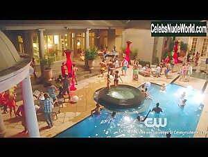 Natalie Hall, Brina Palencia lesbian, bikini scene in Star-Crossed (2014) 11