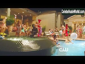 Natalie Hall, Brina Palencia lesbian, bikini scene in Star-Crossed (2014) 5