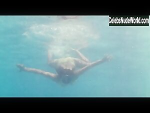 Brooke Adams bikini, Sexy scene in Shock Waves (1977) 1