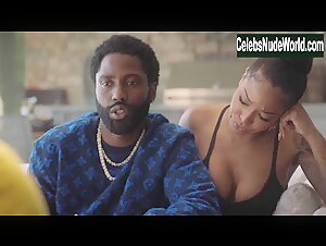 Brittany S. Hall Cleavage , Outdoor scene in Ballers (2015-2019) 18