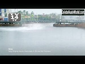 Cassie Scerbo underwear, Sexy scene in Sharknado 3: Oh Hell No! (2015) 3