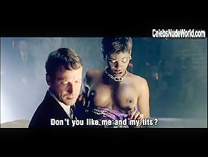 Cocoa Brown breasts, Nude scene in Antibodies (2005) 5