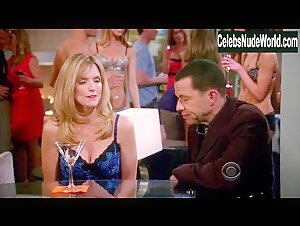 Courtney Thorne-Smith underwear, Sexy scene in Two and a Half Men (2003-2015) 10