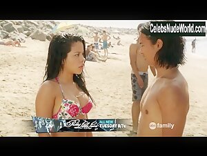 Maia Mitchell, Cierra Ramirez bikini, Sexy scene in The Fosters (2013-2018) 18