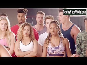Cristine Prosperi, Gia Lodge-O'Meally Sexy scene in Bring It On: Worldwide #Cheersmack (2017) 11