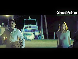 Christa B. Allen Lingerie , Outdoor scene in Dead on Arrival (2017)