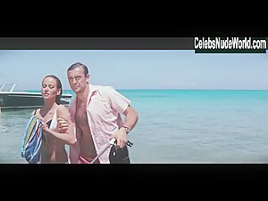 Claudine Auger bikini, Sexy scene in Thunderball (1965) 1