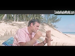 Claudine Auger bikini, Sexy scene in Thunderball (1965) 9