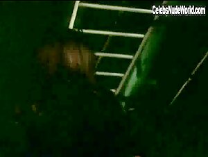 Daniella Vesterlund Blonde , Flashing boobs scene in Stinger (2005) 1