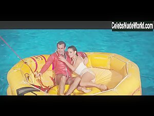 Claudine Auger bush, Nude scene in Thunderball (1965) 14