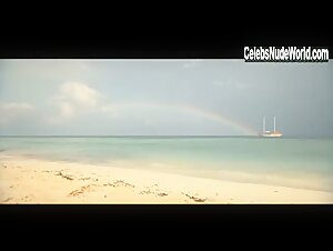 Daisy Betts Kissing , Beach scene in Caught Inside (2010) 2
