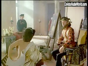 Diana Quick breasts, Nude scene in Nostradamus (1993) 11