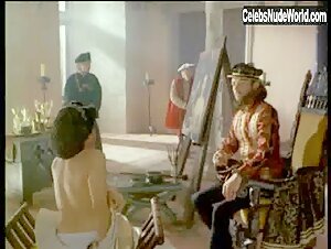 Diana Quick breasts, Nude scene in Nostradamus (1993) 8