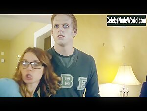 Dora Pereli, Lena Young bush, breasts scene in The Coed and the Zombie Stoner (2014) 4