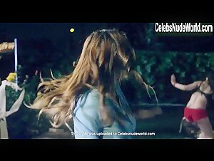 Rachel Ann Mullins, Dora Pereli, Lena Young Nude, bush scene in The Coed and the Zombie Stoner (2014) 14