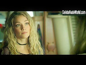 Eliana Jones Blonde , Fishnet scene in Northern Rescue (2019) 18