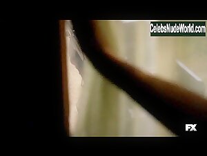 Joelle Carter Cleavage , Lingerie scene in Justified (2011-2015) 10