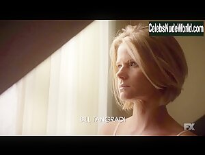 Joelle Carter Cleavage , Lingerie scene in Justified (2011-2015) 14