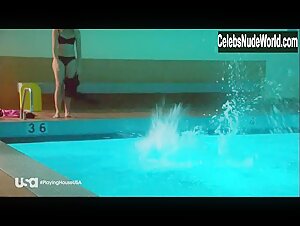 Jessica St. Clair Gorgeous,underclothing scene in Playing House (2014-2015) 20