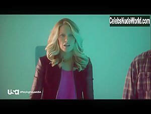 Jessica St. Clair Gorgeous,underclothing scene in Playing House (2014-2015) 5
