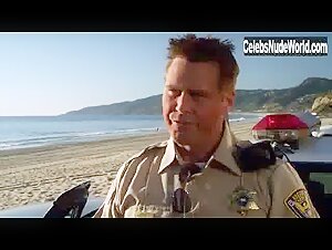 Julie Marie Berman Sexy, bikini scene in Sand Sharks (2011) 1