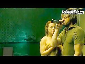 Julie Le Breton breasts, bush scene in Cadavres (2009) 20