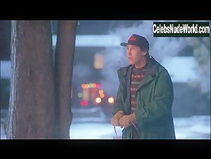 Julia Louis-Dreyfus underwear, Sexy scene in National Lampoon's Christmas Vacation (1989) 1