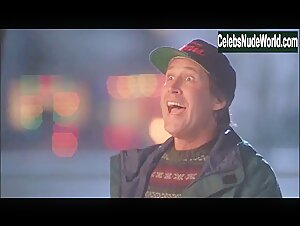 Julia Louis-Dreyfus underwear, Sexy scene in National Lampoon's Christmas Vacation (1989) 7