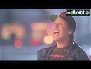Julia Louis-Dreyfus underwear, Sexy scene in National Lampoon's Christmas Vacation (1989) 9