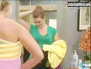 Jordan Lloyd Nude, bush scene in Big Brother (2009) 13