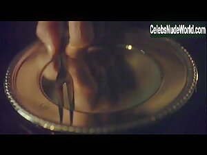 Gillian Anderson Blonde , Sexy Dress scene in Hannibal (2014-2015) 18