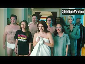 Katharine Isabelle Nude, butt scene in How to Plan an Orgy in a Small Town (2015) 1
