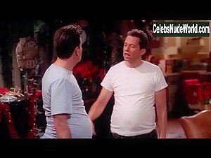 Josie Davis underwear, Sexy scene in Two and a Half Men (2003-2015) 11