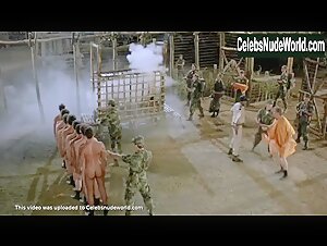 Lisa Eichhorn breasts, butt scene in Opposing Force (1986) 16