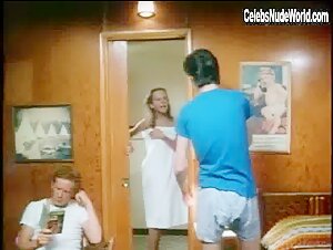 Linda Purl breasts, butt scene in Crazy Mama (1975) 2