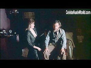 Lisa Banes Sexy scene in Young Guns (1988) 10