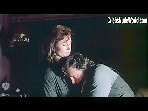 Lisa Banes Sexy scene in Young Guns (1988) 19