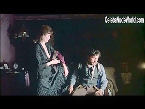 Lisa Banes Sexy scene in Young Guns (1988) 6