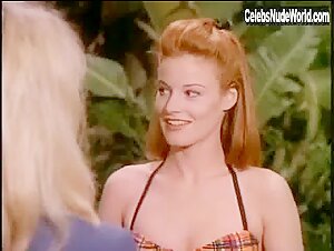 Laura Leighton Wet , Pool scene in Melrose Place (1992-1997) 18