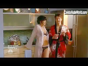Lindsay Price underwear, Sexy scene in Lipstick Jungle (2008) 13