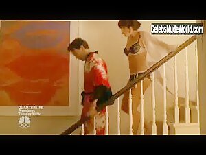 Lindsay Price underwear, Sexy scene in Lipstick Jungle (2008) 2