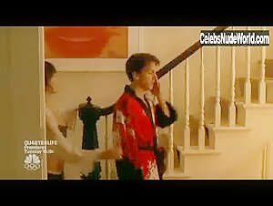 Lindsay Price underwear, Sexy scene in Lipstick Jungle (2008) 4