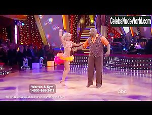 Kym Johnson Blonde , Upskirt scene in Dancing with the Stars (2005-) 10