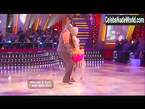 Kym Johnson Blonde , Upskirt scene in Dancing with the Stars (2005-) 16