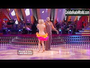 Kym Johnson Blonde , Upskirt scene in Dancing with the Stars (2005-) 18