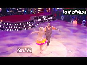 Kym Johnson Blonde , Upskirt scene in Dancing with the Stars (2005-)