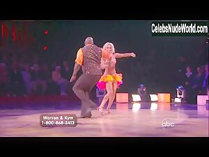 Kym Johnson Blonde , Upskirt scene in Dancing with the Stars (2005-) 5