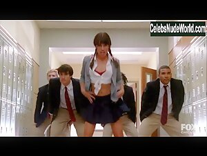 Lea Michele Sexy scene in Glee (2009-2015)
