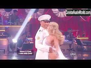 Kym Johnson Flashing , Long Legs scene in Dancing with the Stars (2005-)