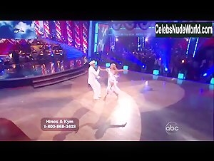 Kym Johnson Flashing , Long Legs scene in Dancing with the Stars (2005-) 3